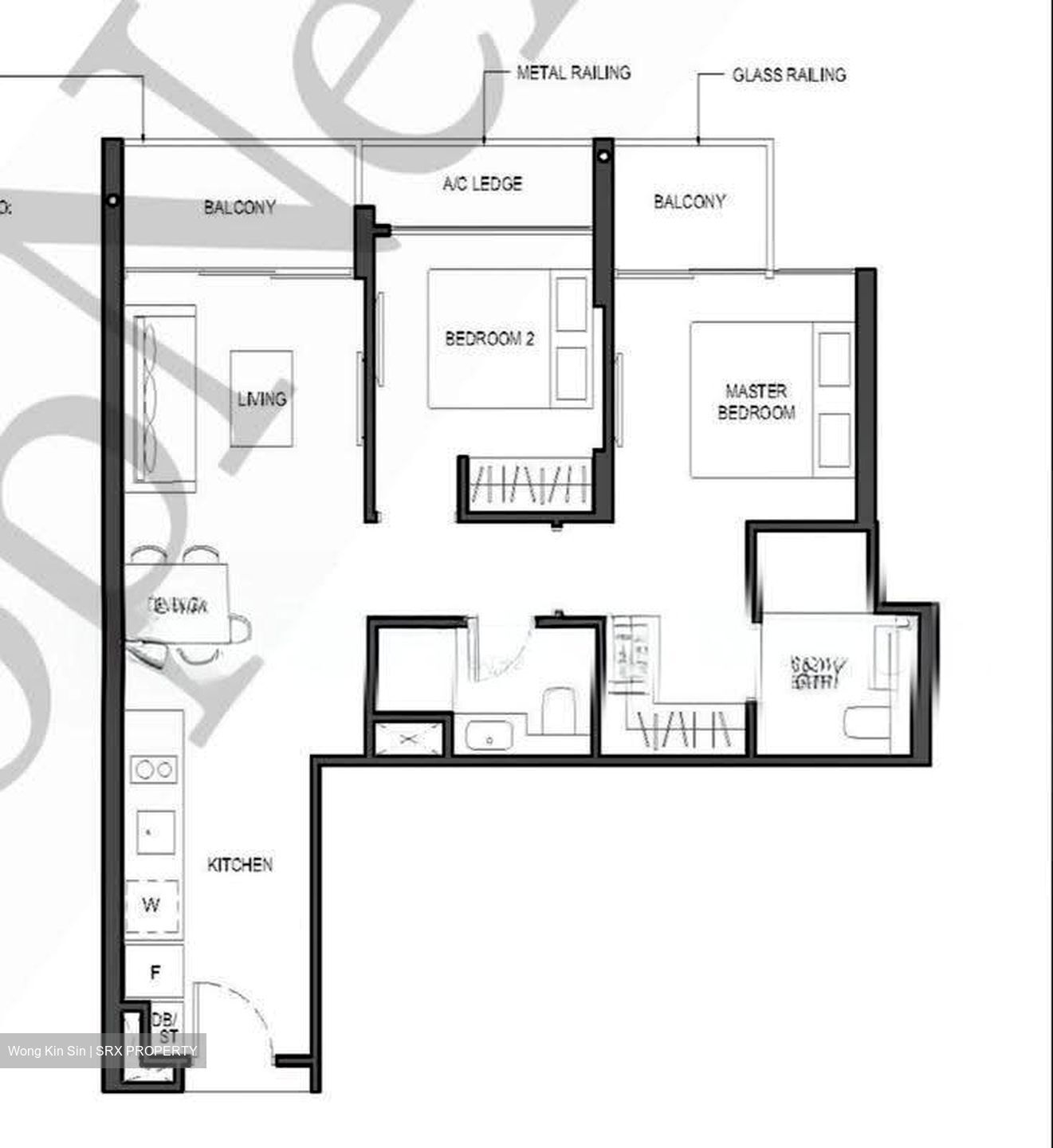 Parc Komo (D17), Apartment #611538351